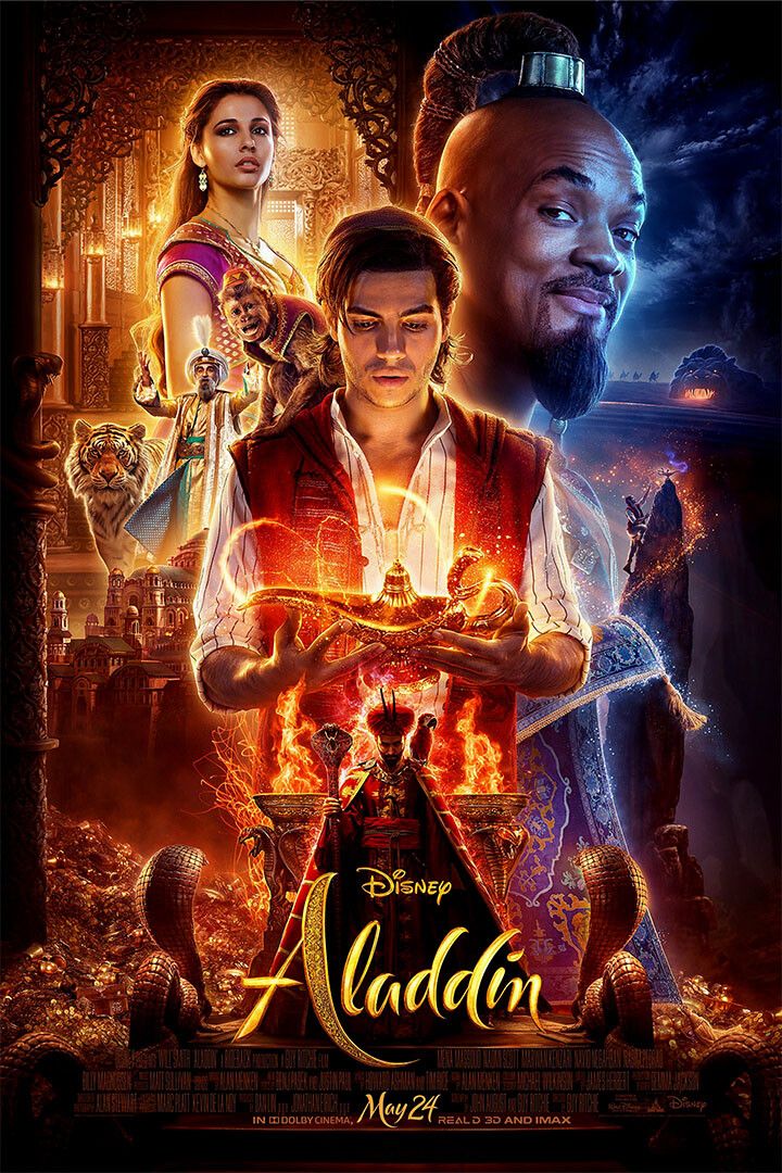 Aladdin Fantasy Movie Print Painting Jigsaw Puzzle