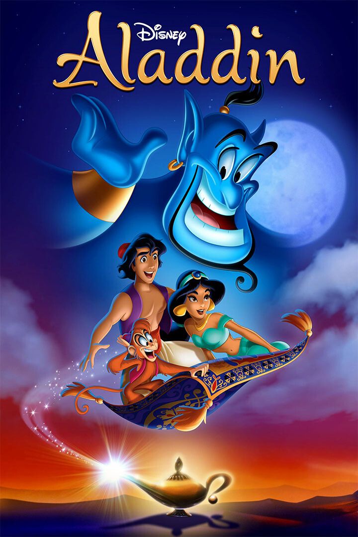 Aladdin Jafar Jasmine Collectible Movie 1992 Art Home Jigsaw Puzzle