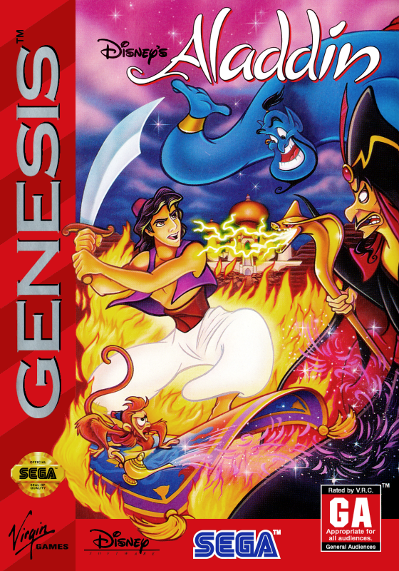 Aladdin (Usa) Genesis Print Poster