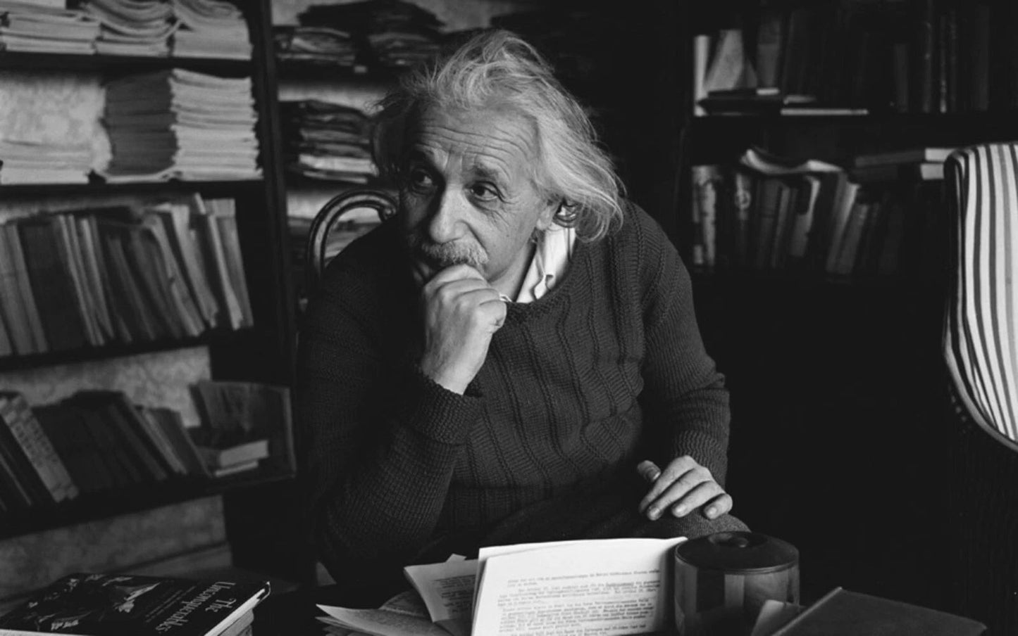 Albert Einstein German American Scientist Genius Picture Magnet Print