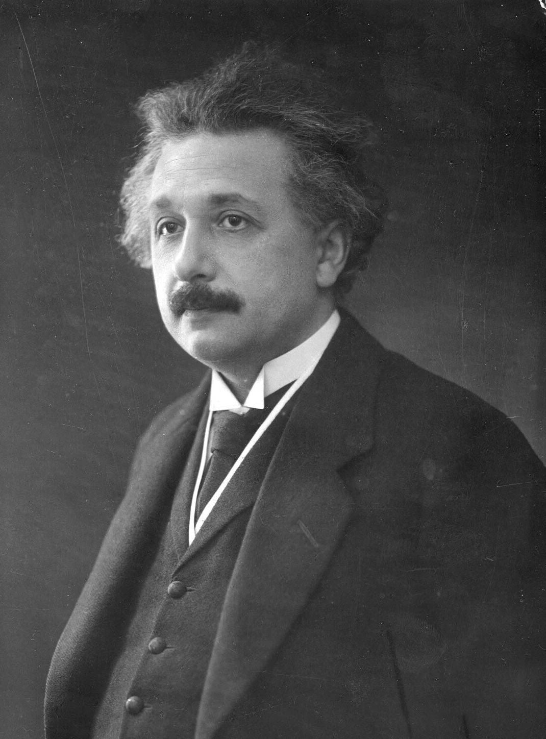 Albert Einstein German Scientist Relativity Portrait Picture Magnet Print