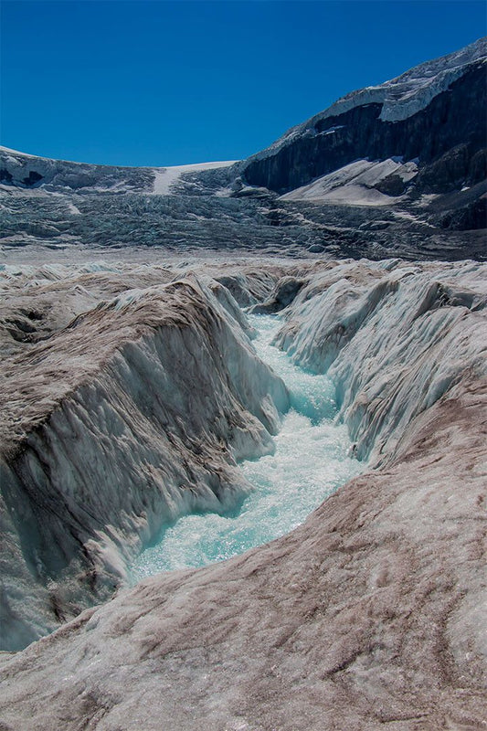 Albertas Athabasca Glacier Landscape Mountains Wall Home Decor Jigsaw Puzzle
