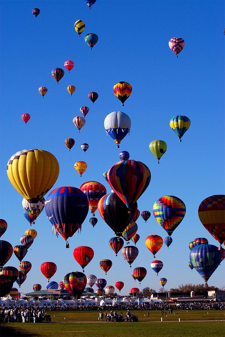 Albuquerque International Balloon Fiesta Print Wall Home Decor Poster