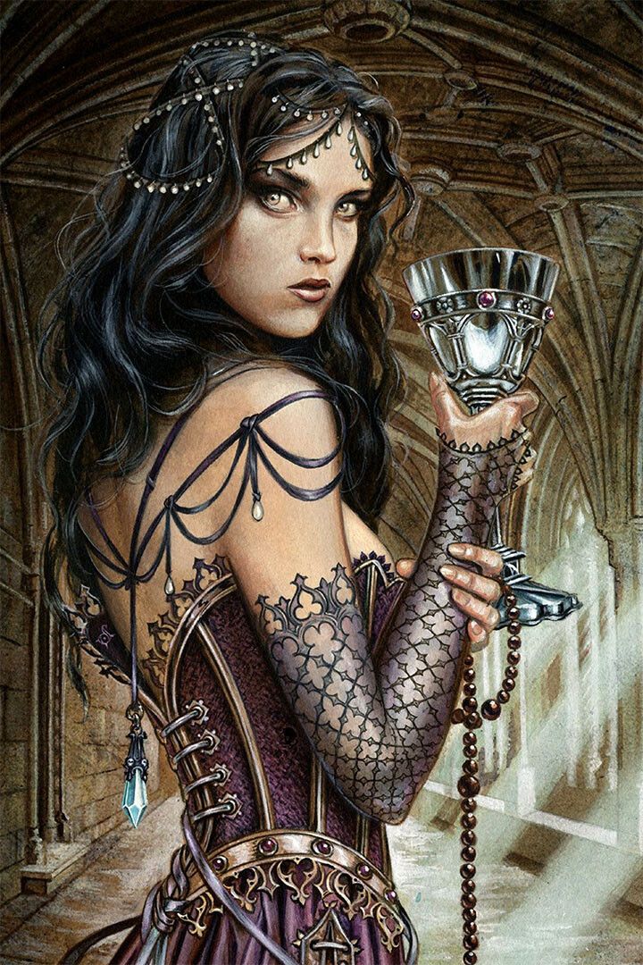 Alchemy Gothic Fantasy Science Fiction Print Wall Art Home Decor Poster