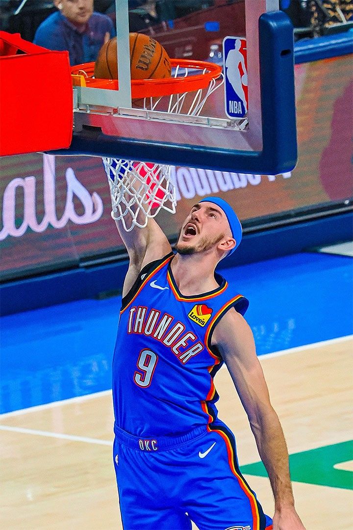 Alex Caruso Okc American Bball Champion Fan Jigsaw Puzzle