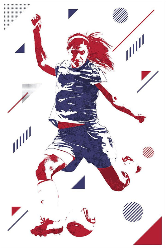 Alex Morgan Woman Football Soccer Player Jigsaw Puzzle