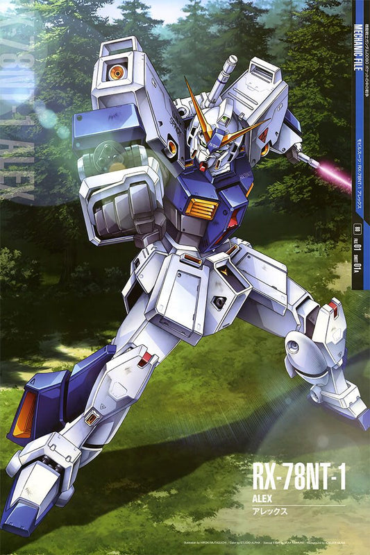 Alex Rx78Nt1 Gundam Mechanical Japanese Anime Jigsaw Puzzle