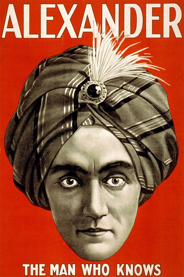 Alexander The Man Who Knows 1920S Magic Jigsaw Puzzle
