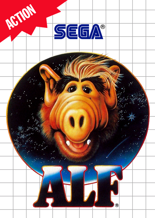 Alf Sega Master System Print Poster