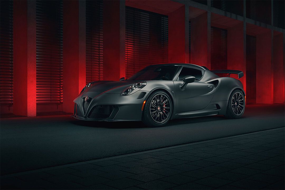 Alfa Romeo 4C Nemesis By Pogea Racing Car Desing Keychain