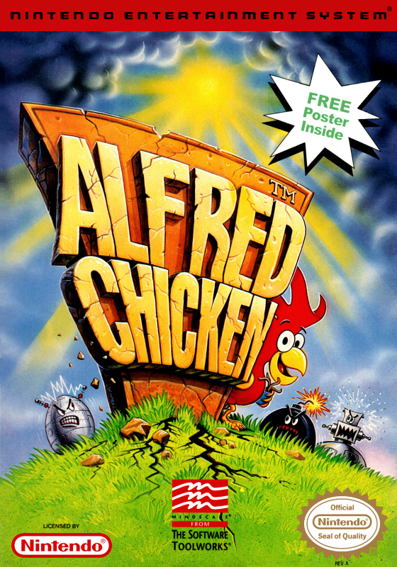 Alfred Chicken (Usa) Nes Print Poster