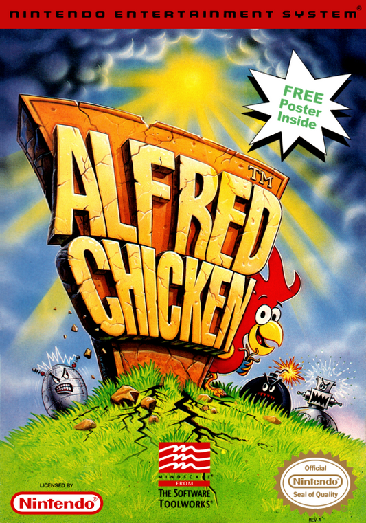 Alfred Chicken (Usa) Nes Jigsaw Puzzle