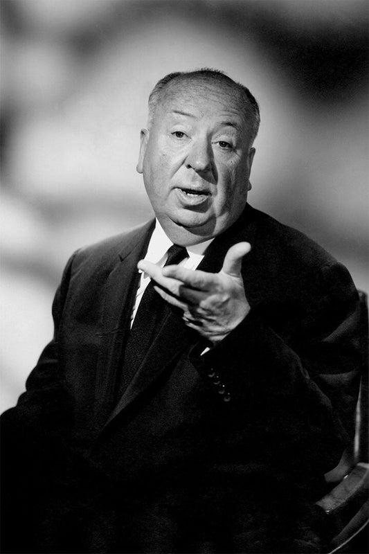 Alfred Hitchcock Film Director Engineer Print Jigsaw Puzzle