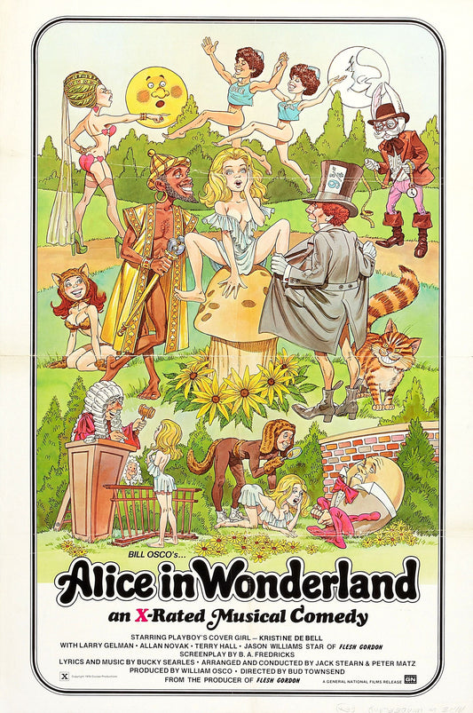 Alice In Wonderland 01 Movie Magnet