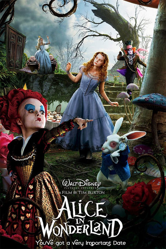 Alice In Wonderland Magical Movie Adventure Jigsaw Puzzle