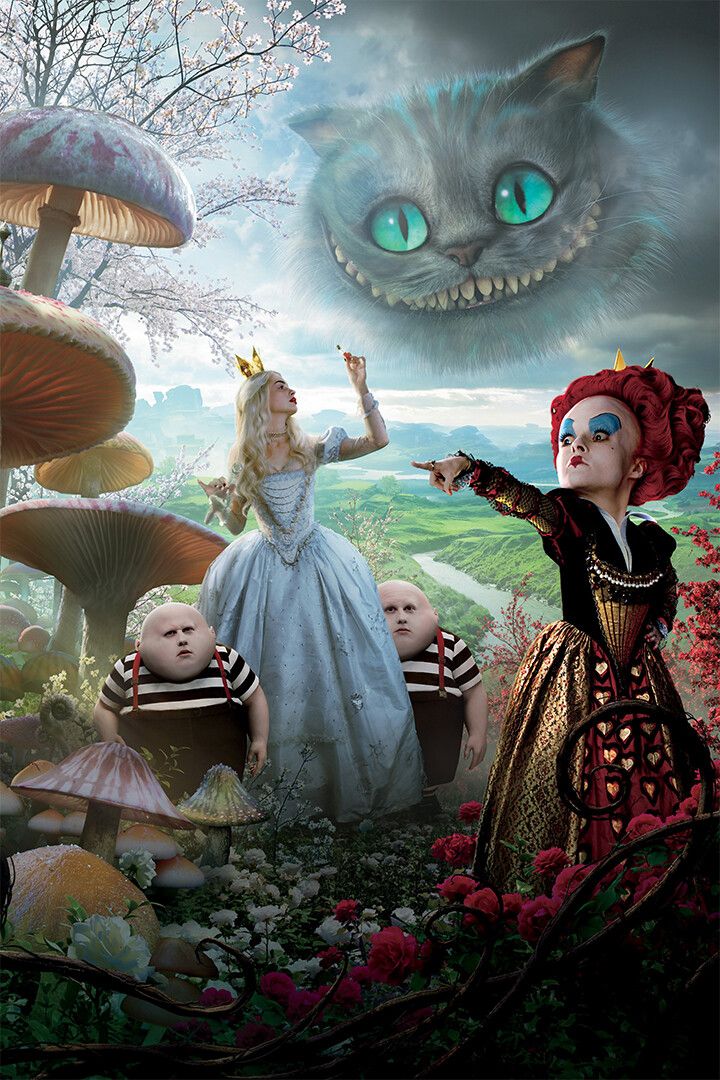 Alice In Wonderland Movie Print Canvas Jigsaw Puzzle