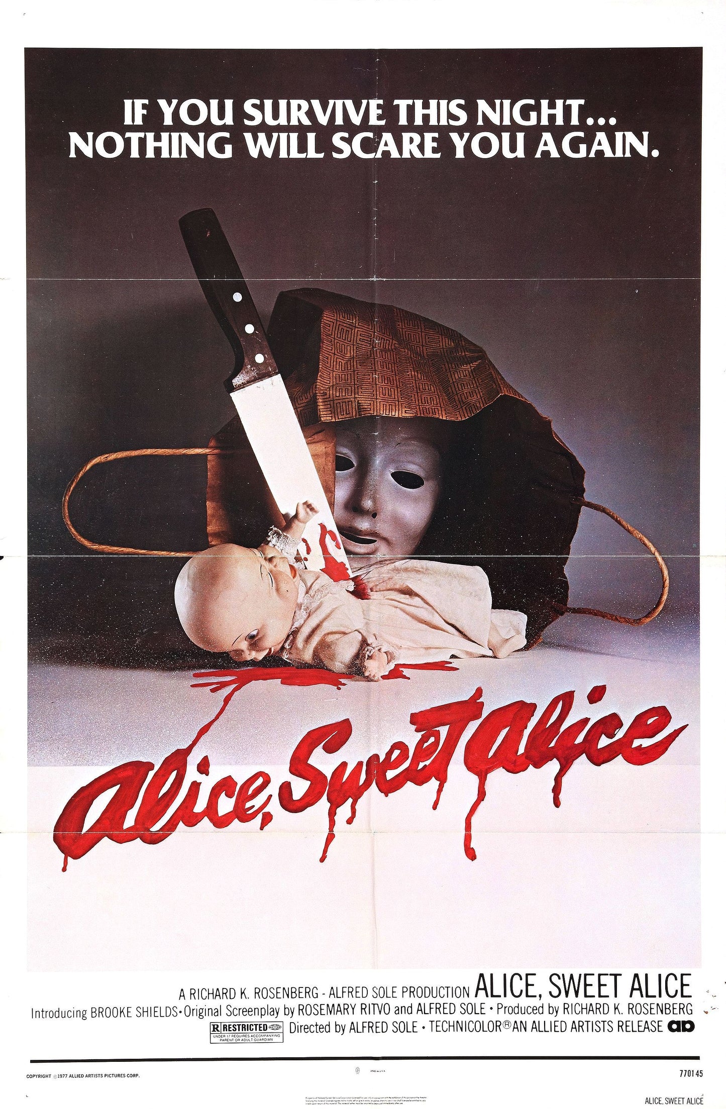 Alice Sweet Alice 01 Movie Magnet