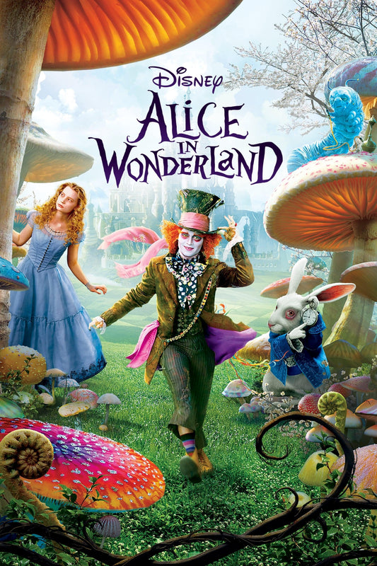 Alice In Wonderland (2010) Movie Poster