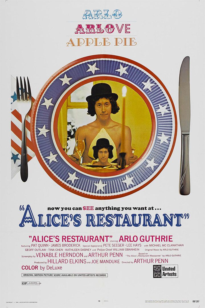 Alices Restaurant Movie Comedy Drama Music Wall Art Home Decor Poster