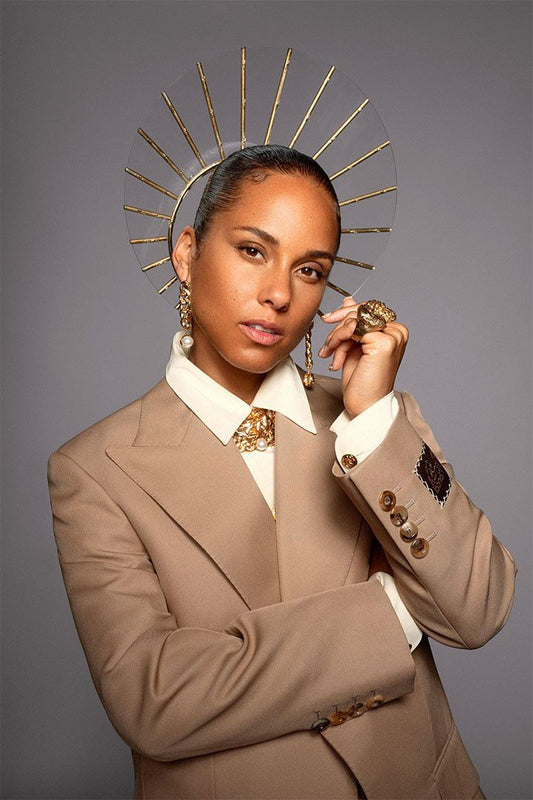 Alicia Keys American Singer Cinema Actress Producer Fans Jigsaw Puzzle