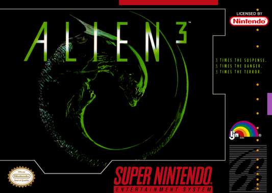 Alien 3 (Usa) Snes Print Poster