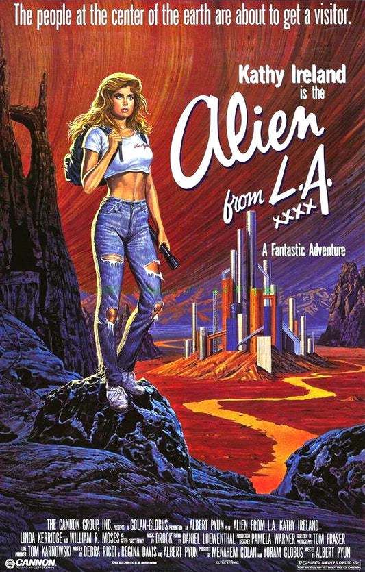Alien From La 01 Movie Magnet