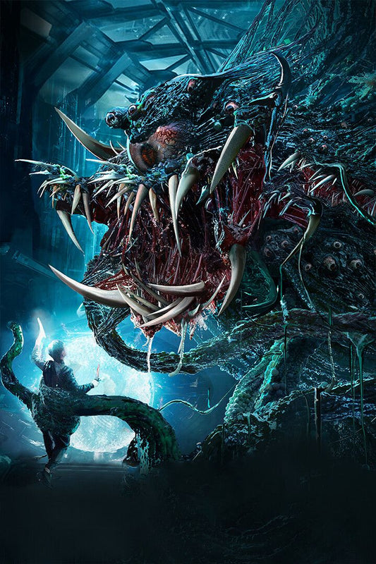 Alien Invasion 2020 Monster Horrible Movie Jigsaw Puzzle