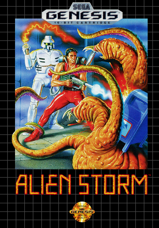 Alien Storm (Usa) Genesis Print Poster