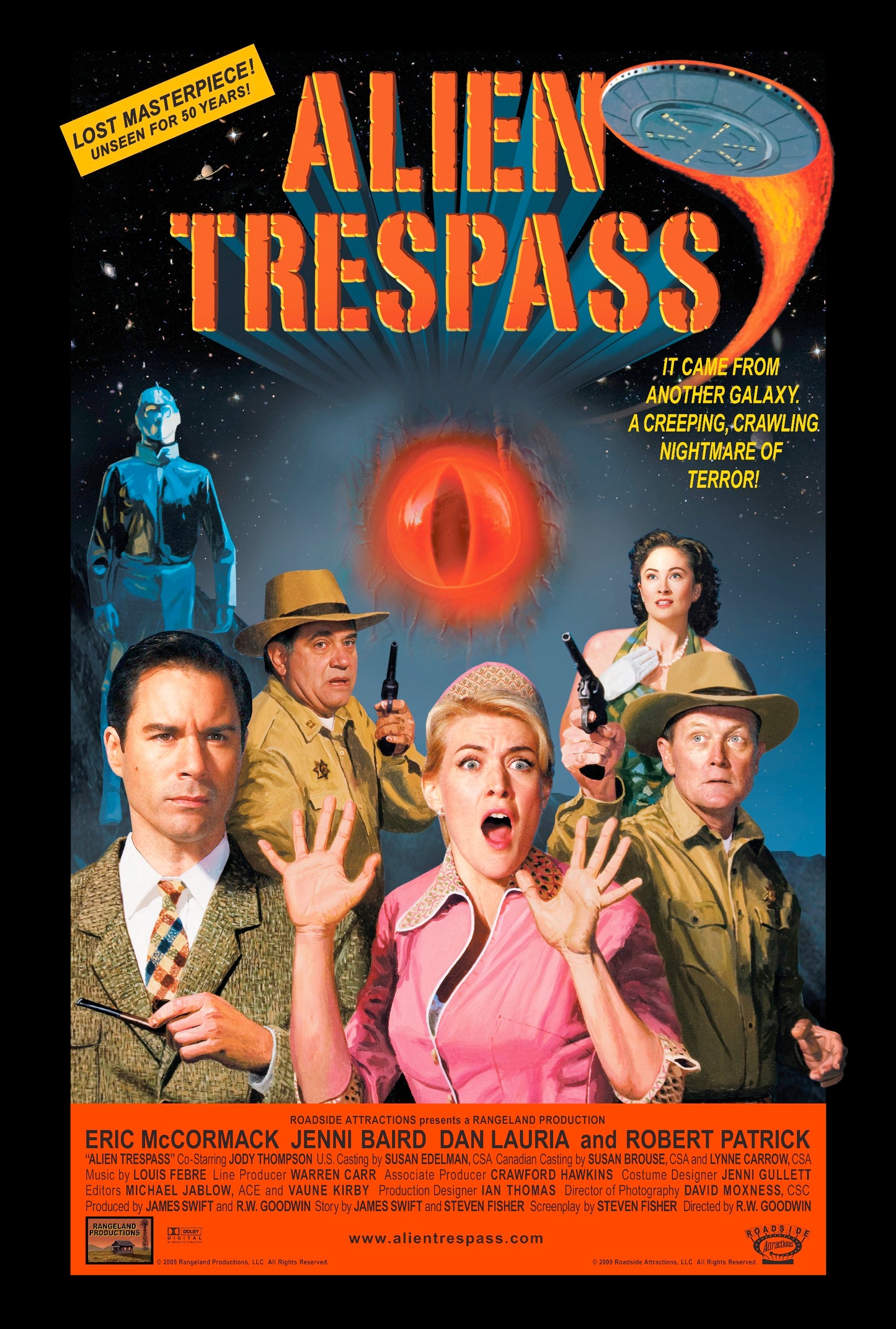 Alien Trespass 01 Movie Keychain