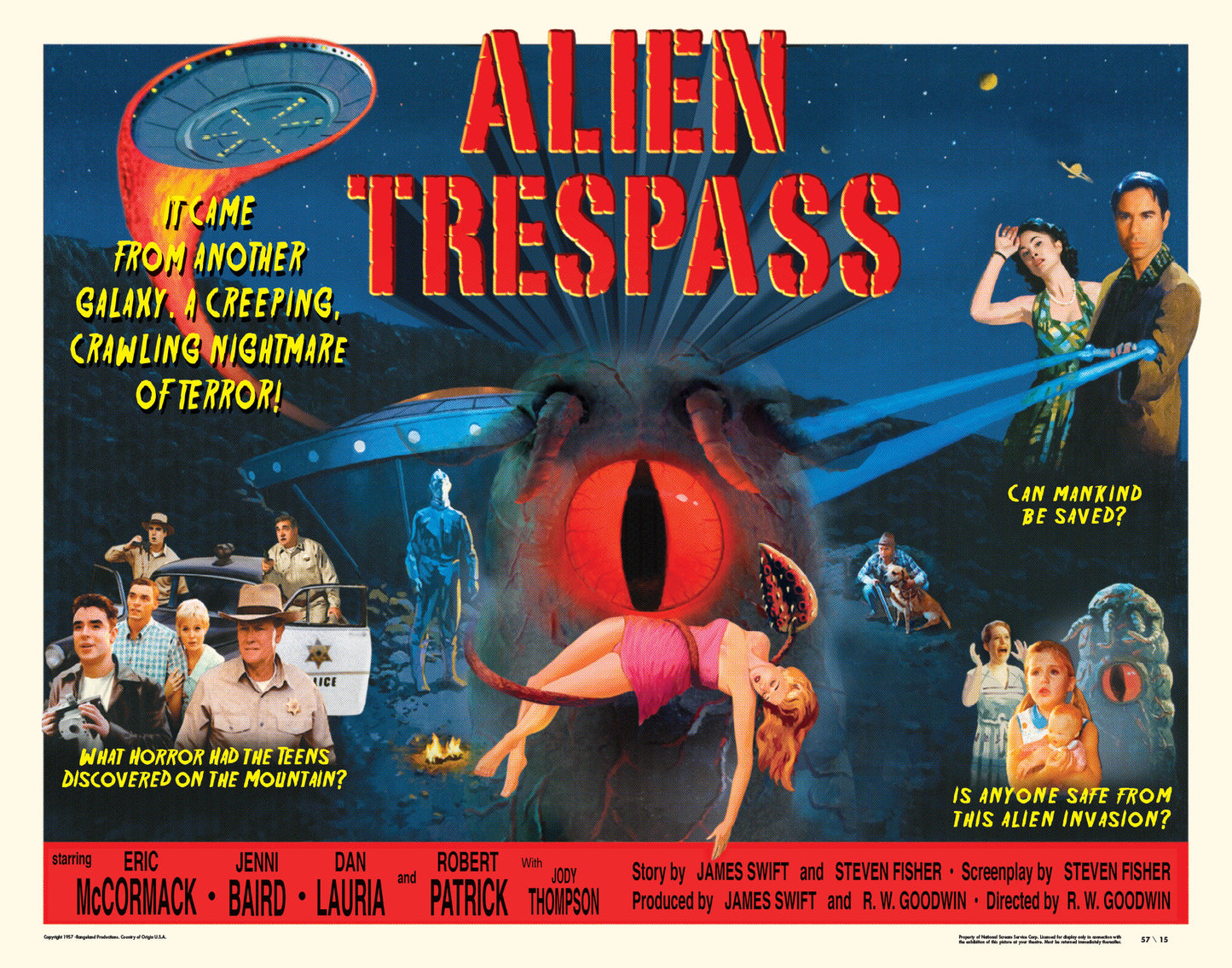 Alien Trespass 02 Movie Magnet