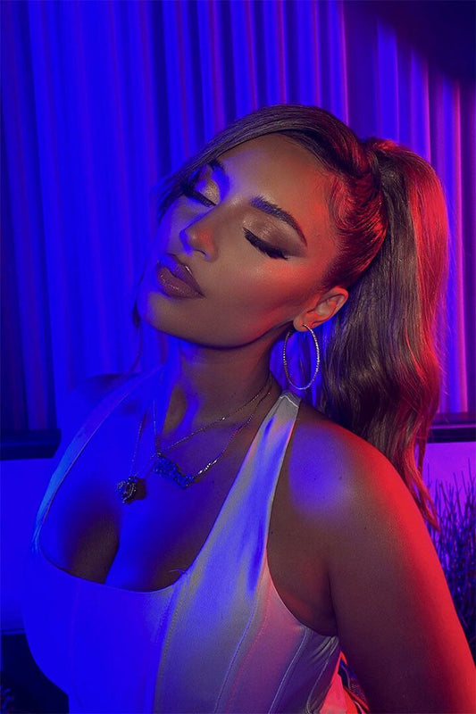 Alina Baraz Beauty Singer Music Star Print Jigsaw Puzzle