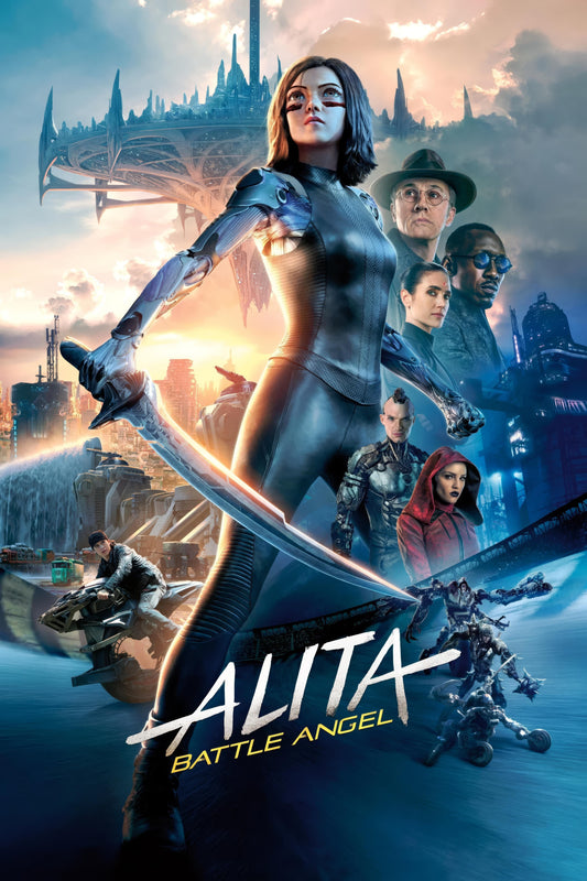 Alita Battle Angel (2019) Movie Poster