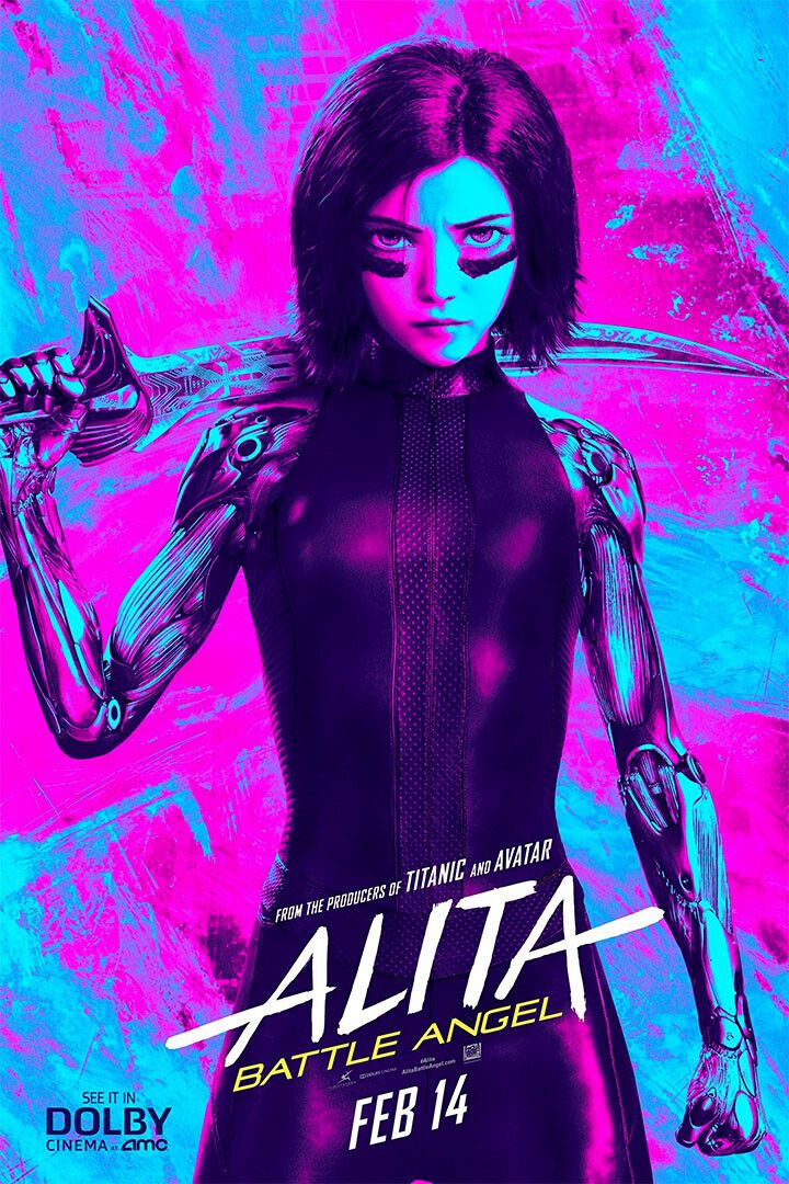 Alita Battle Angel Animation Movie Robert Rodriguez Action Jigsaw Puzzle