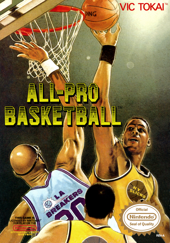 All Pro Basketball (Usa) Nes Print Poster