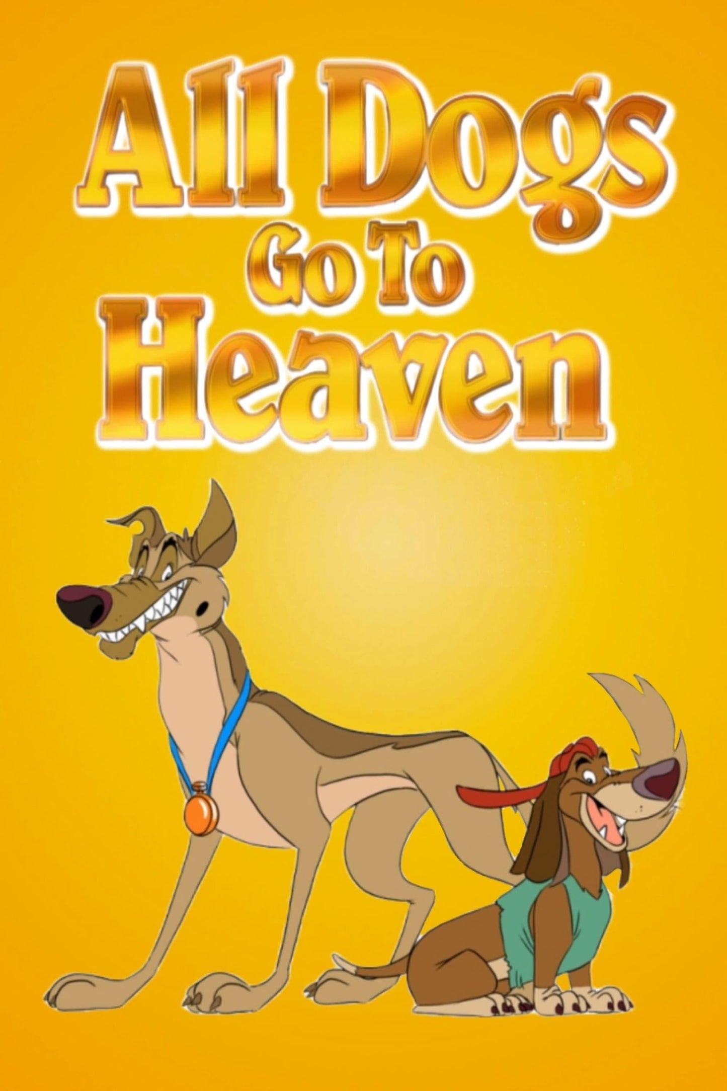 All Dogs Go To Heaven (1989) Movie Magnet