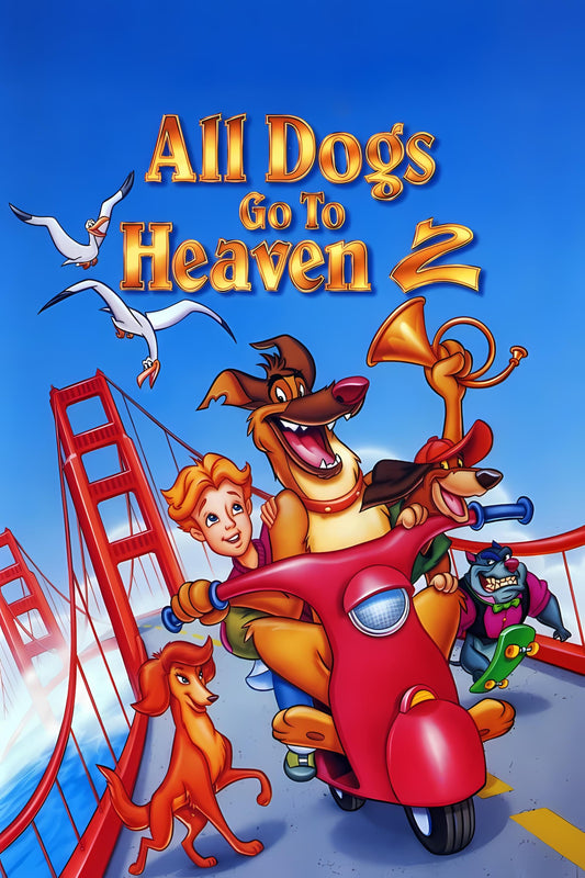 All Dogs Go To Heaven 2 (1996) Movie Magnet