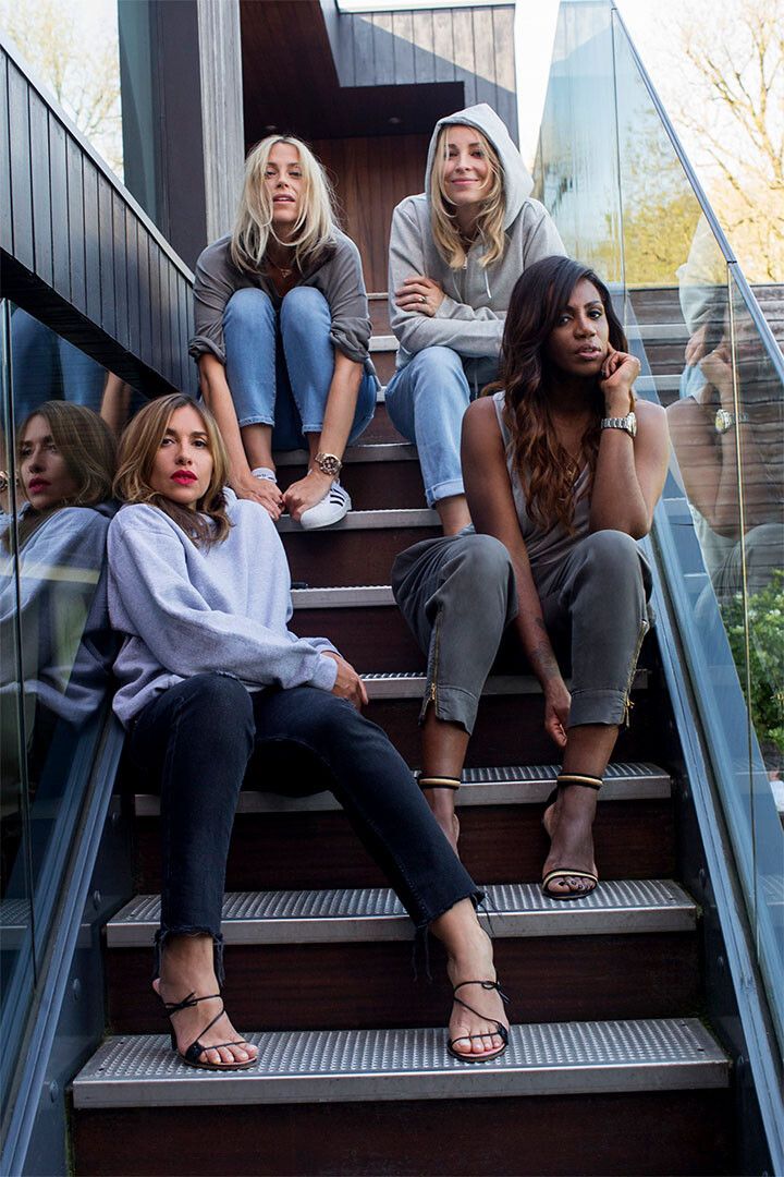 All Saints All 4 Posed Singer Artist Painting Jigsaw Puzzle