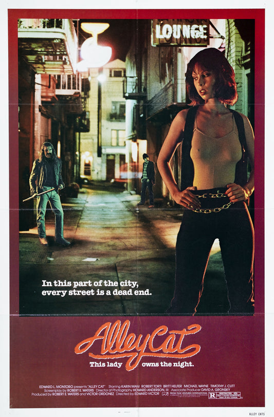 Alley Cat 01 Movie Magnet