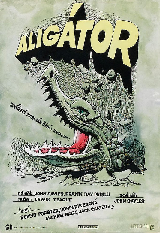 Alligator 02 Movie Magnet