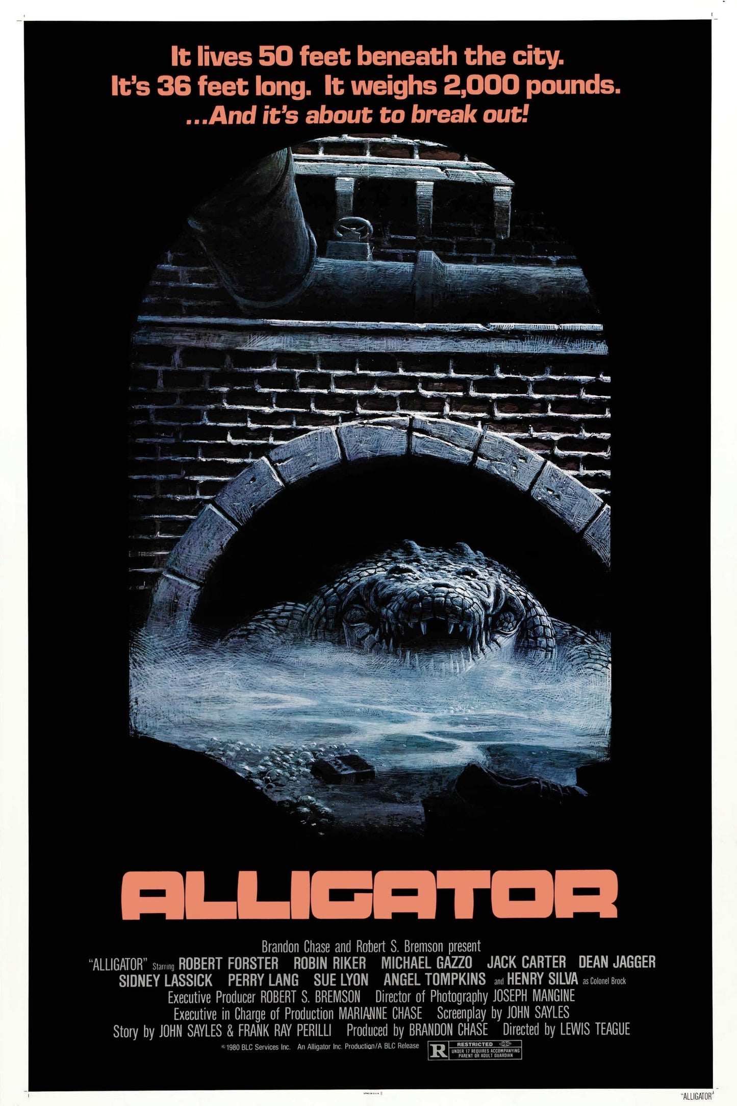 Alligator (1980) Movie Keychain