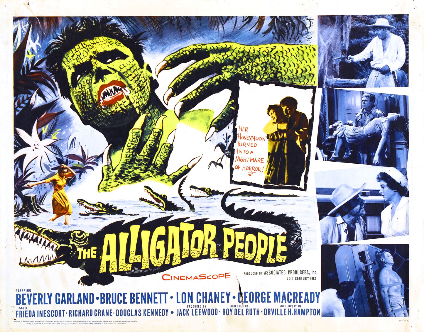 Alligator People 02 Movie Keychain