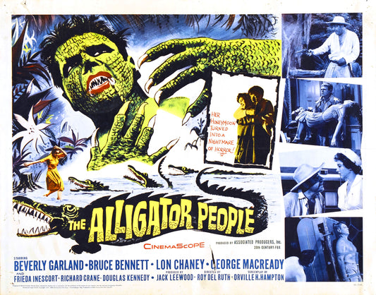 Alligator People 02 Movie Magnet