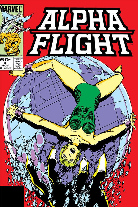 Alpha Flight Fictional Canadian Team Decor Wall Art Jigsaw Puzzle