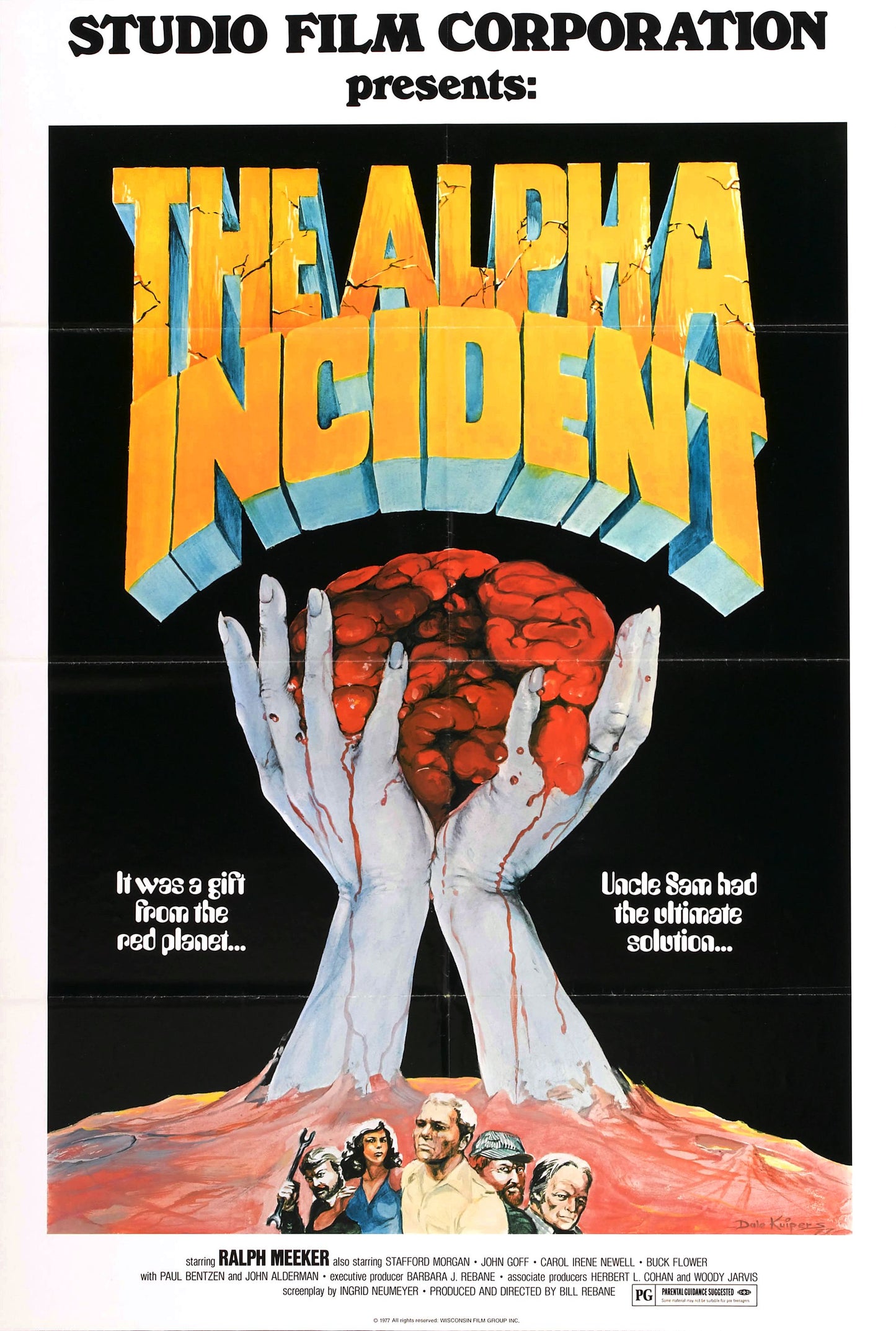Alpha Incident 01 Movie Magnet