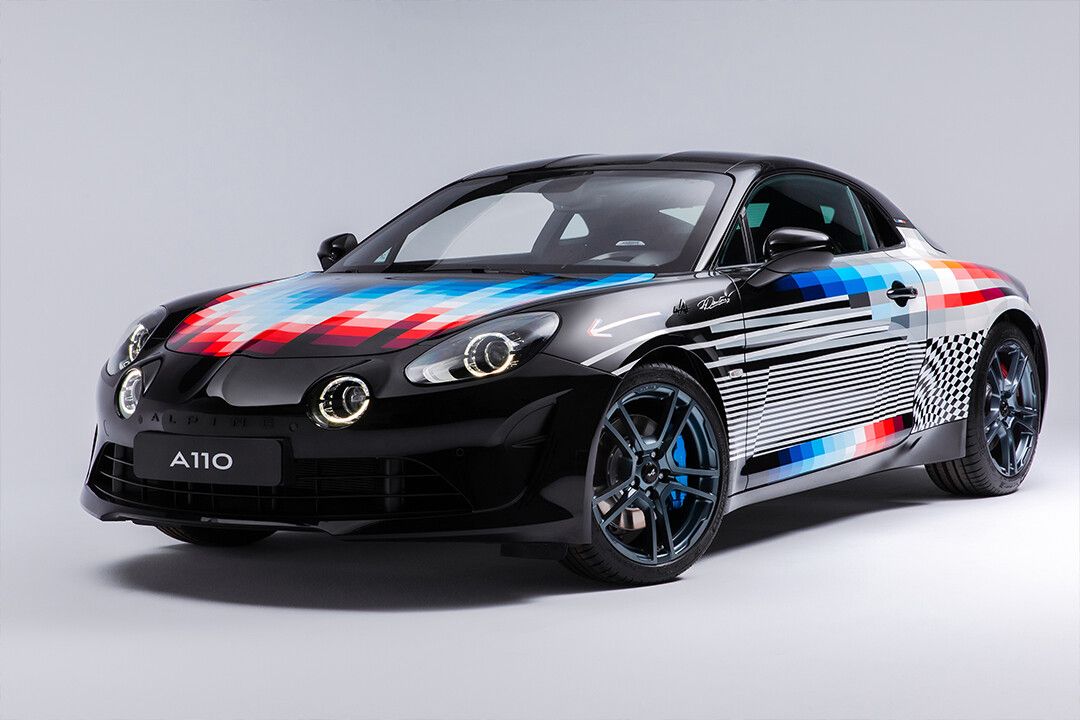 Alpine A110 X Felipe Pantone Art Home Decor Poster
