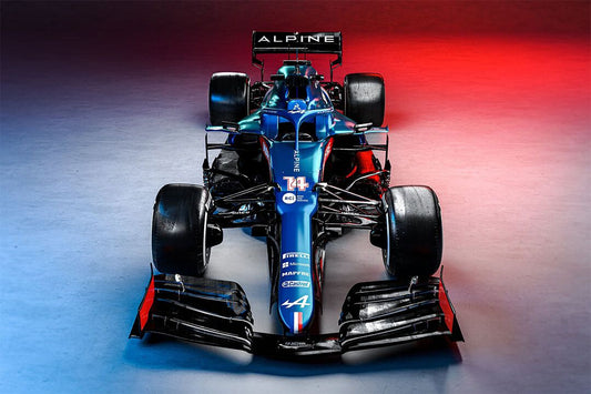 Alpine A521 Formula Racing Car Wall Indoor Decor Jigsaw Puzzle