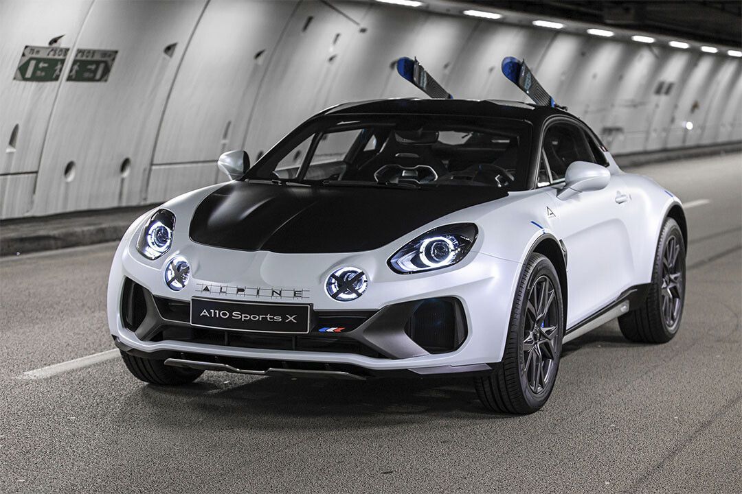 Alpine Sports X French Car A110 Home Decor Jigsaw Puzzle