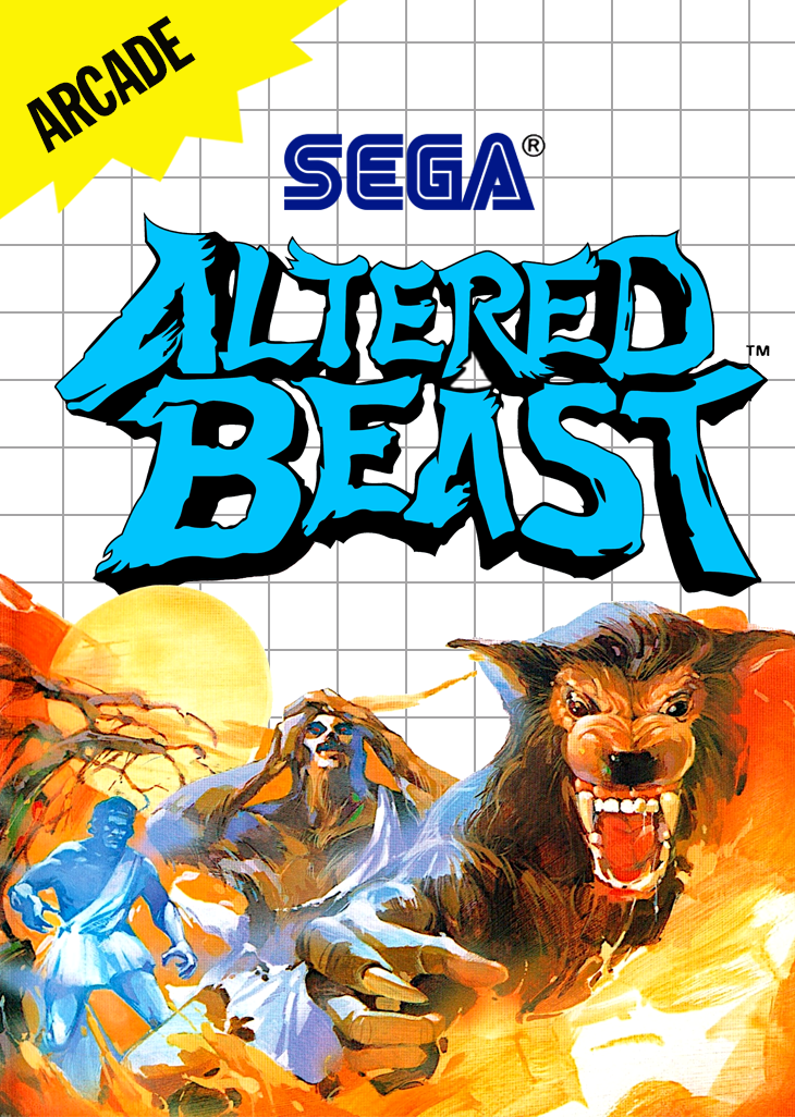 Altered Beast Sega Master System Print Poster