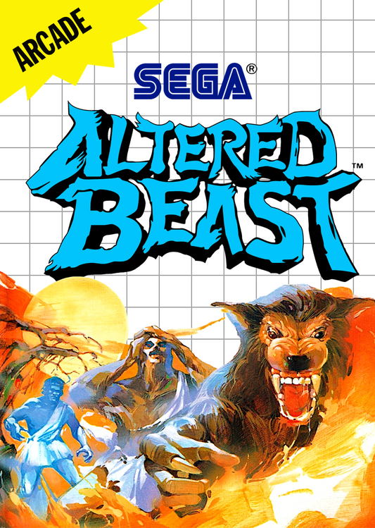 Altered Beast Sega Master System Print Poster