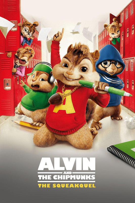 Alvin And The Chipmunks The Squeakquel (2009) Movie Poster